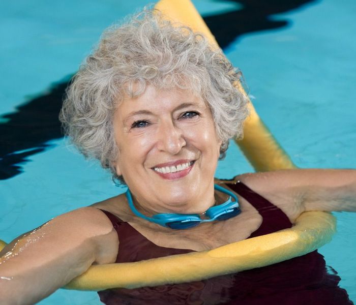 Hydrotherapy pool-based exercise at a community wellbeing centre